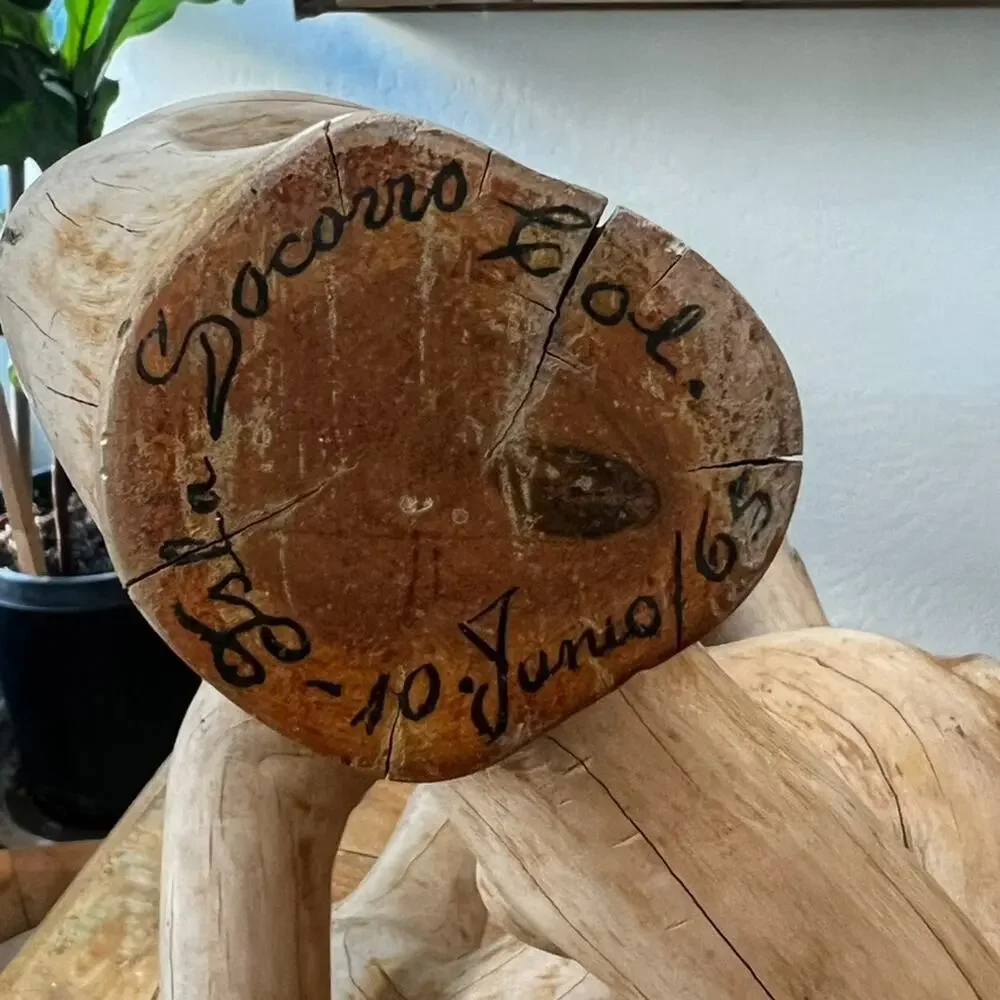 Large Organic Free Form Wood Sculpture Natural 21